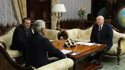 Александр Лукашенко встретился с Имангали Тасмагамбетовым