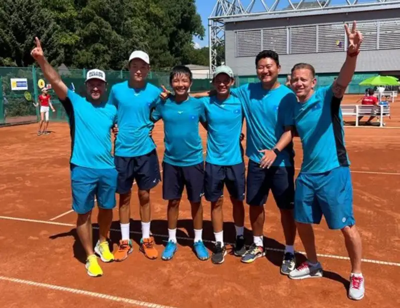 Юниорская сборная Казахстана по теннису вошла в восьмерку сильнейших команд мира