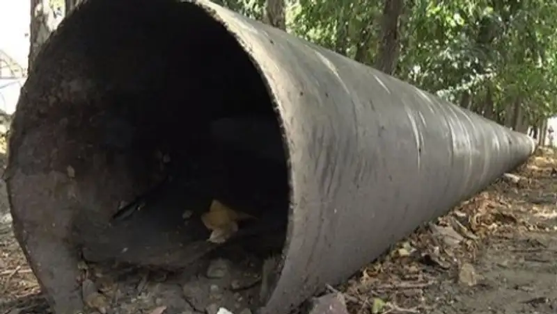 Без воды остался посёлок в Карагандинской области после реконструкции водовода