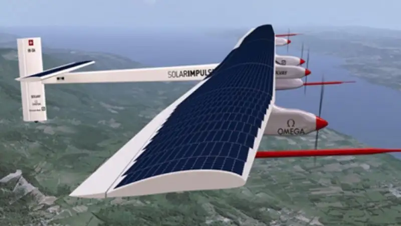 Самолет на солнечных батареях возобновил кругосветное путешествие