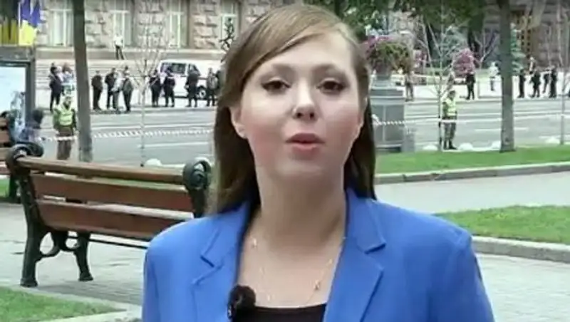 В Киеве похитили корреспондента «Первого канала» Анну Курбатову