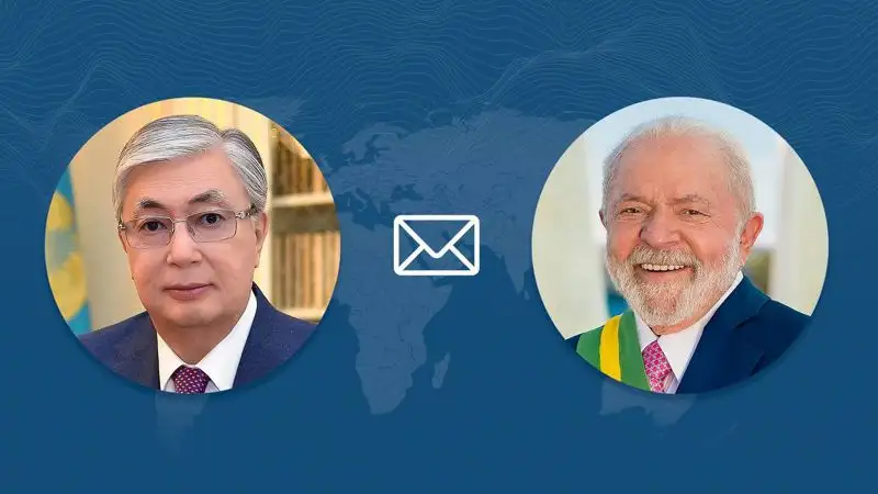 Токаев поздравил президента Бразилии