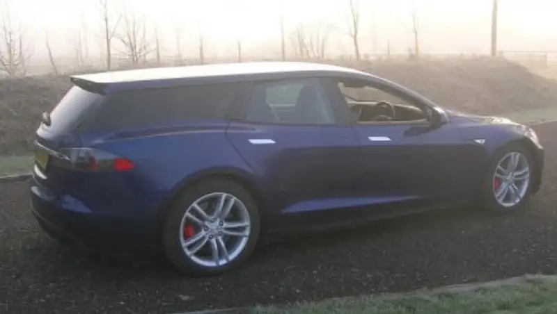 Представлен универсал Tesla Model S Shooting Brake