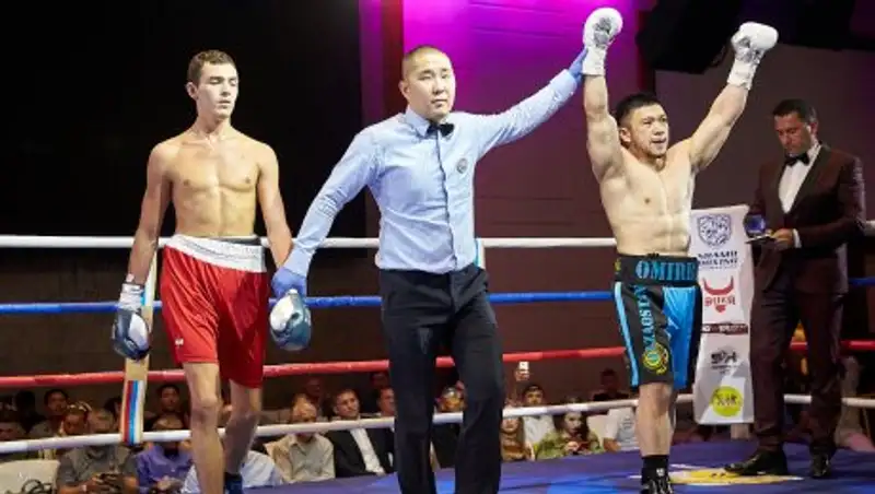 Омирбай Жантил дебютировал на профи-ринге с нокаута