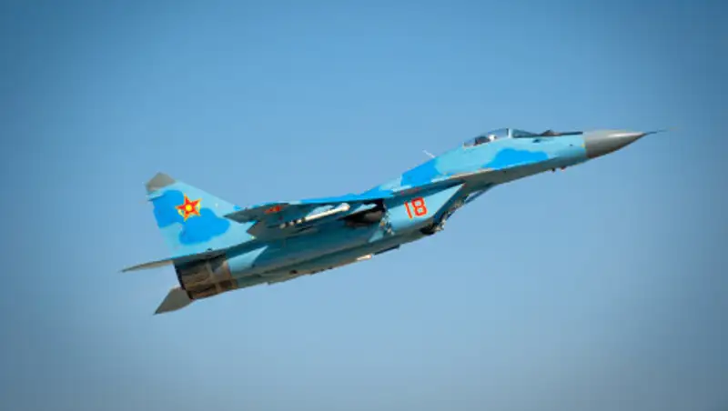 Под Карагандой упал военный самолет