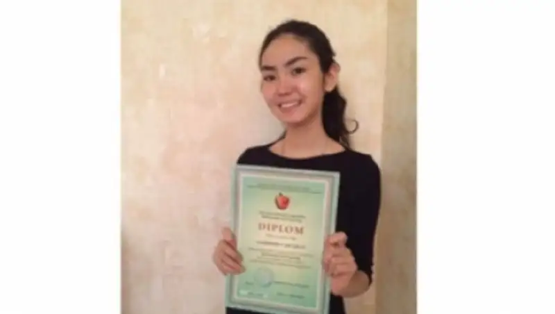 Павлодарлық оқушы Мәскеу қаласынан алтын медаль әкелді