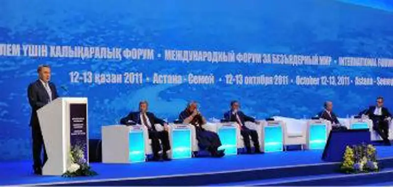Н.Назарбаев выступил на форуме «За безъядерный мир» Н.Назарбаев выступил на форуме «За безъядерный мир», фото - Новости Zakon.kz от 12.10.2011 17:16