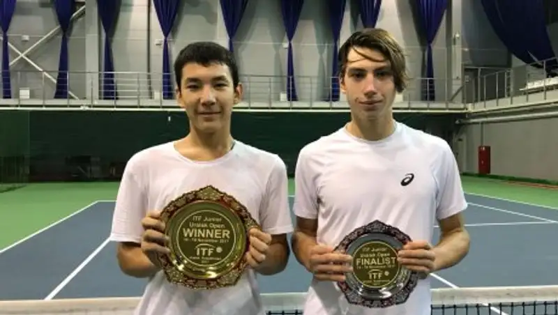 Казахстанские теннисисты выиграли турнир ITF Juniors