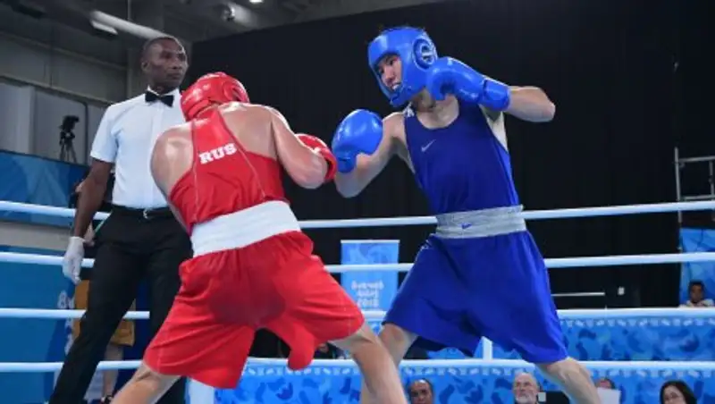 Казахстанский боксер стал серебряным призером юношеской Олимпиады-2018