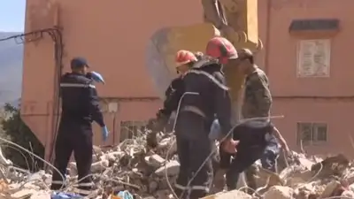 Иностранные спасатели прибыли в Марокко после мощного землетрясения