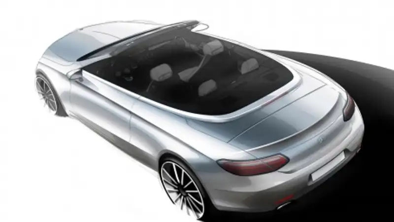 Mercedes раскрыл дизайн кабриолета C-Class