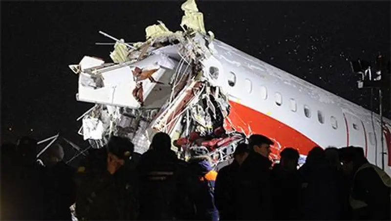 Опубликованы записи переговоров во "Внуково" перед крушением "Фалькона"