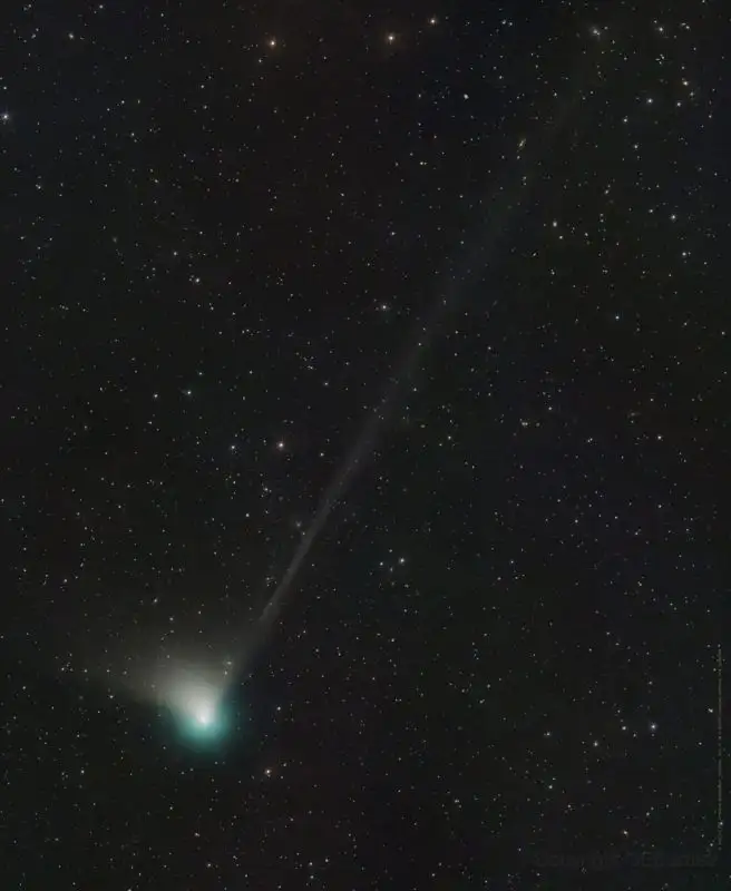 комета С/2023 Е3 (ZTF), фото - Новости Zakon.kz от 31.01.2023 12:38