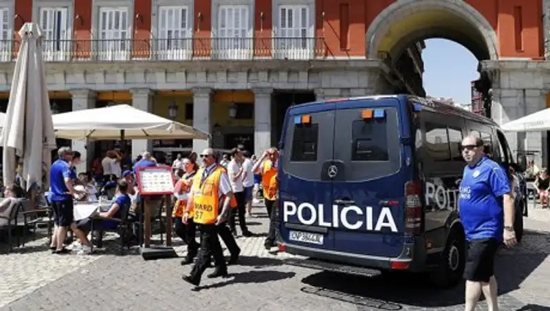 Английские болельщики устроили беспредел в Мадриде