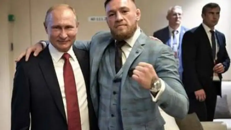 Макгрегор встретился с Путиным