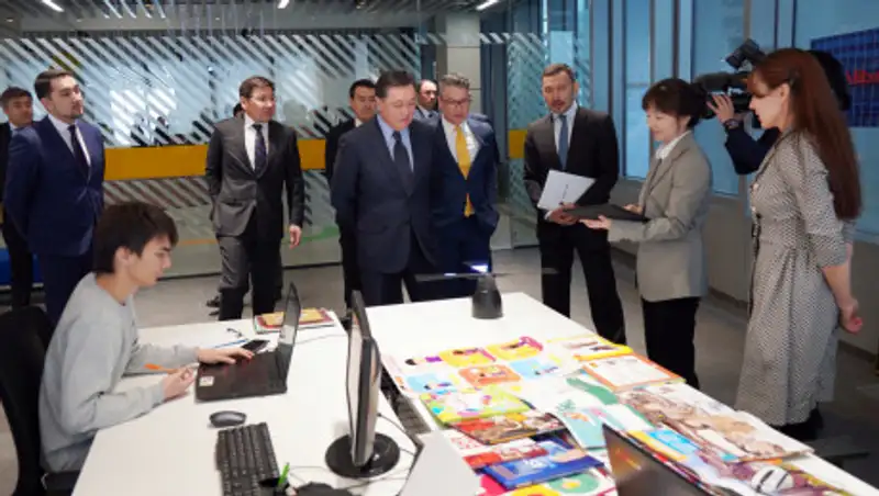 Мамин провел в Astana Hub совещание по цифровизации