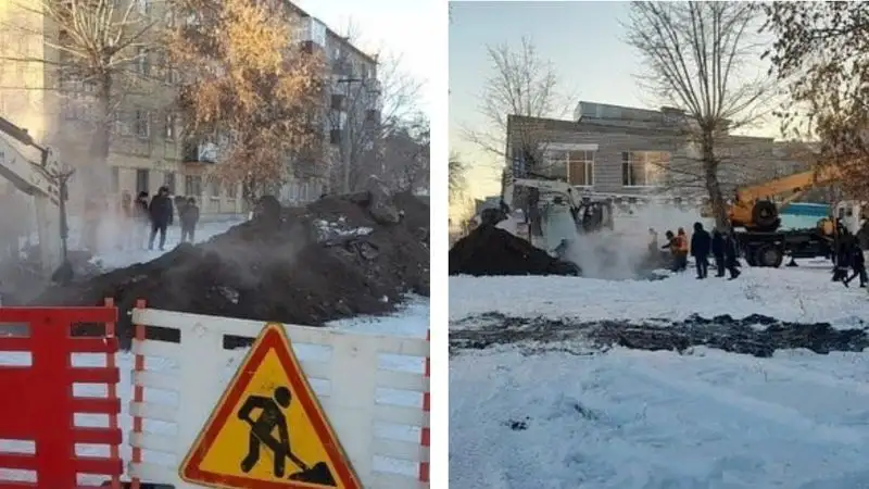 ЧП в Рудном: теплоснабжение соцобъектов и жилых домов восстановлено