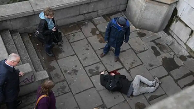 Возле британского парламента обстреляли людей