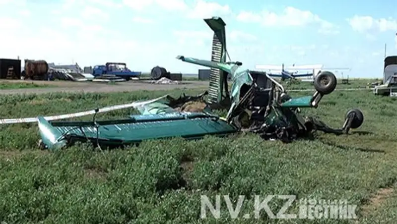Пилот, виновный в падении самолета в Карагандинской области, не имел навыков пилотирования