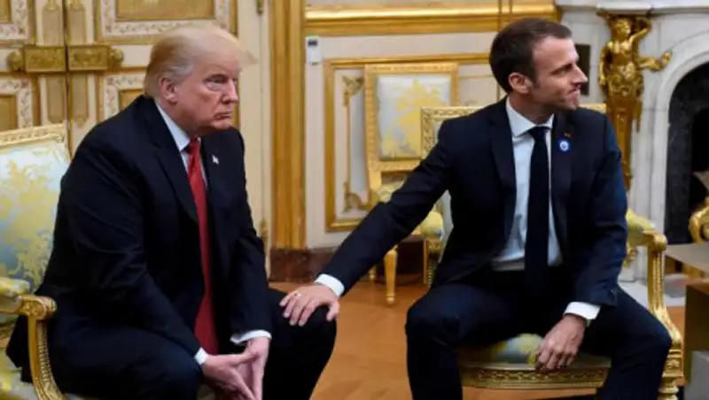 Болтон уверяет, что Трамп испытывает неприязнь к Макрону