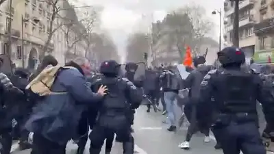 митинг, фото - Новости Zakon.kz от 29.03.2023 00:21