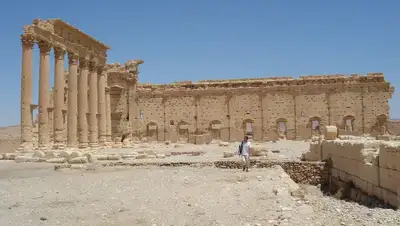 Пальмира, турист