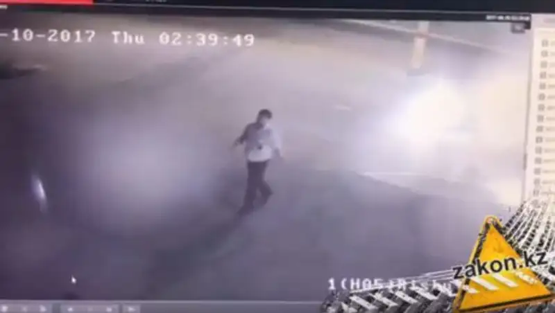 Появилось видео пьяной драки полицейских в Таразе