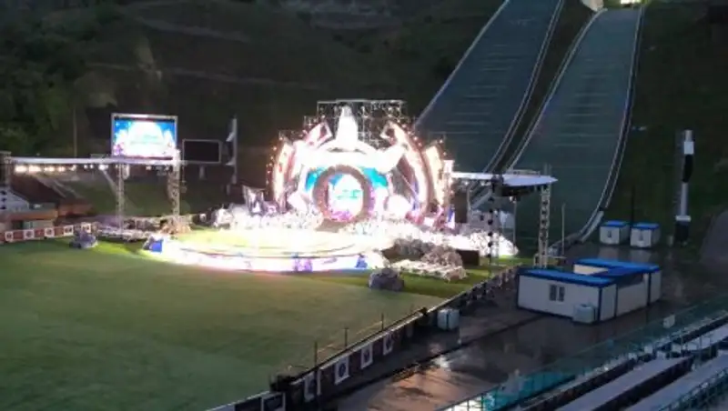 Заканчиваются последние приготовления к республиканскому турниру «Халық Барысы»