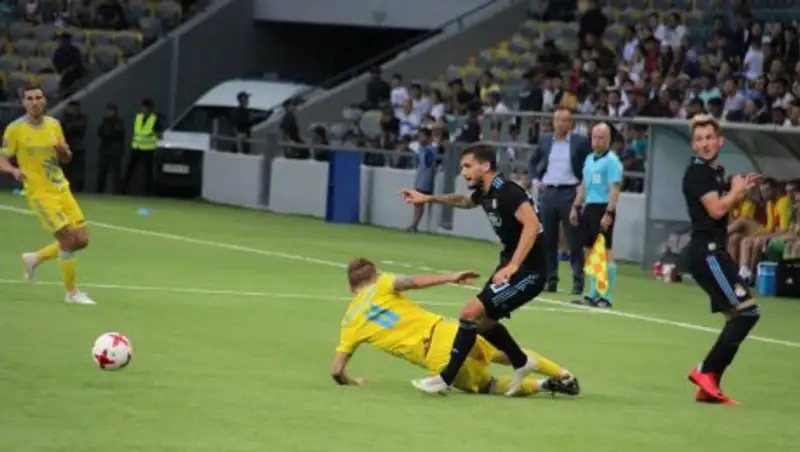 "Астана" проиграла на родном поле в рамках Лиги чемпионов