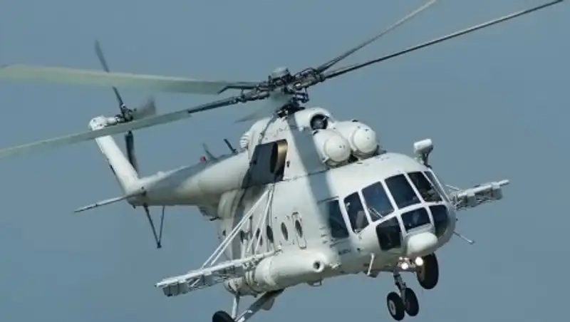 Вертолет Ми-8 разбился в аэропорту Чукотки