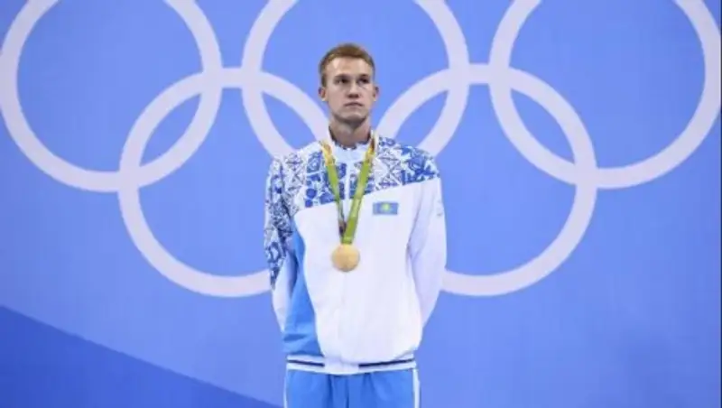 В Алматы торжественно встретили Олимпийского чемпиона Дмитрия Баландина