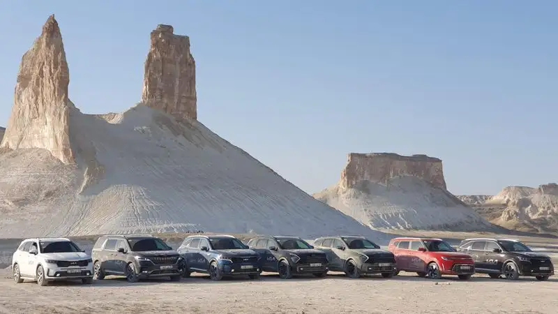 Пятый автопробег KiaGO: Мангистау