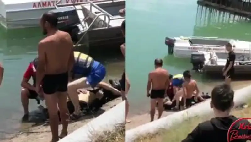 "Забежал в одежде". Мужчина утонул в озере Сайран