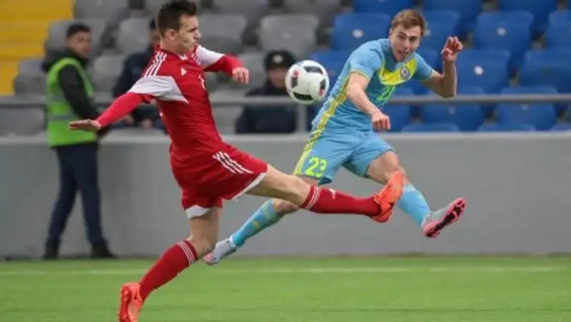 Казахстанская "молодежка" разгромила Люксембург в футбольном отборчном матче