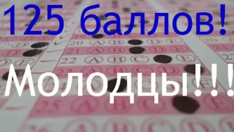 ЕНТ 2015: Риана Мустафина из Астаны получила максимальные 125 баллов