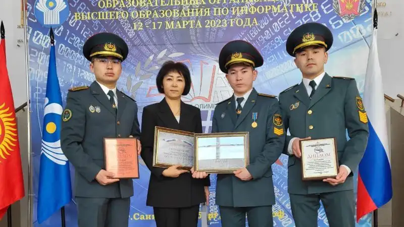 На олимпиаде в Санкт-Петербурге курсанты Минобороны РК заняли третье место