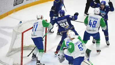 Хоккей Победа Барыса, фото - Новости Zakon.kz от 22.11.2022 10:51
