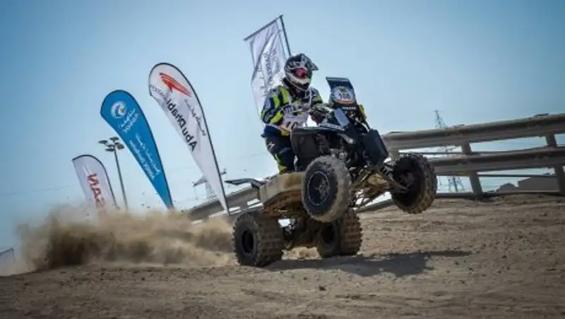 Двое квадроциклистов Astana Motorsports вошли в ТОП-10 на этапе Abu-Dhabi Desert Challenge