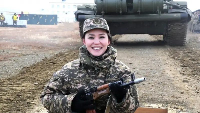 Красота в погонах: женщины, служащие в Вооруженных силах РК