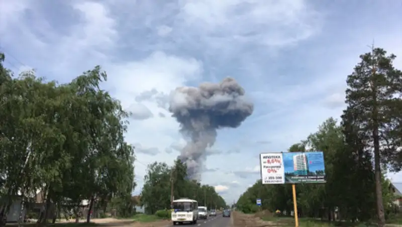 На заводе под Нижним Новгородом прогремели взрывы