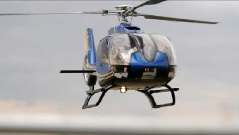 В Жамбылской области упал вертолет