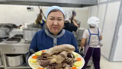 Шеф-повар казахской кухни Гульсим Ибадуллаева, карын бурме, бас карын, жаппасай, жаужурек, согым, Кызылординская область