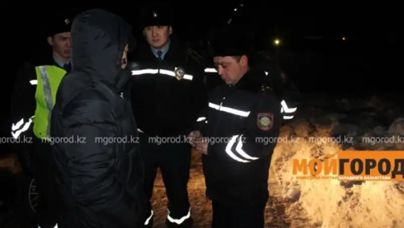 В Уральске нетрезвый водитель устроил гонку с дорожными полицейскими