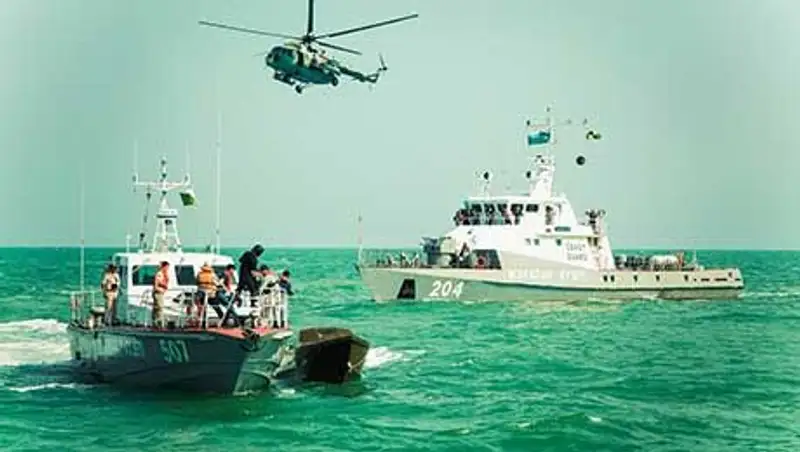 5 браконьеров из России задержали пограничники на Каспии