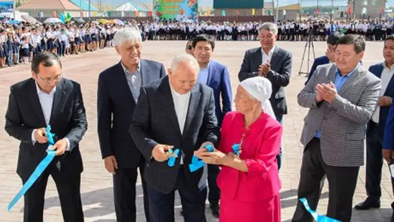 Доброй вестью  для жителей Алматинской области стала – новая школа в селе Узынагаш