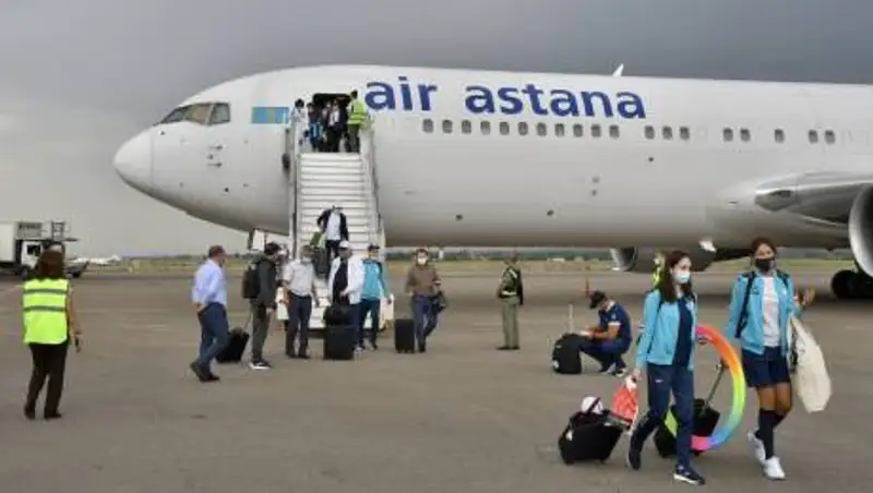 В Алматы встретили казахстанских олимпийцев