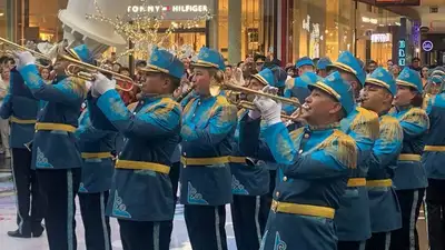 Казахстан военный оркестр, фото - Новости Zakon.kz от 08.07.2023 00:17