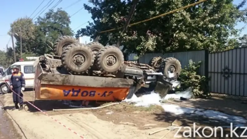 Смертельное ДТП с водовозом в Алматы: родные погибших женщин простили виновника