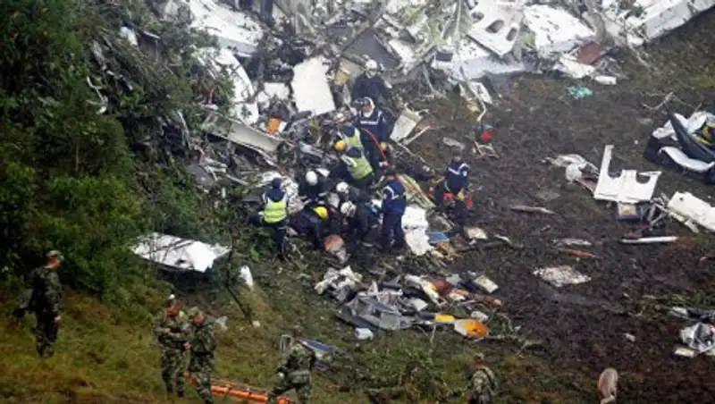 В Колумбии нашли черный ящик разбившегося самолета