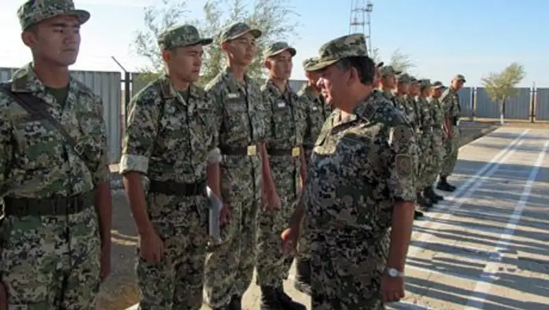 Внезапную проверку провел глава Погранслужбы РК в отдельных подразделениях